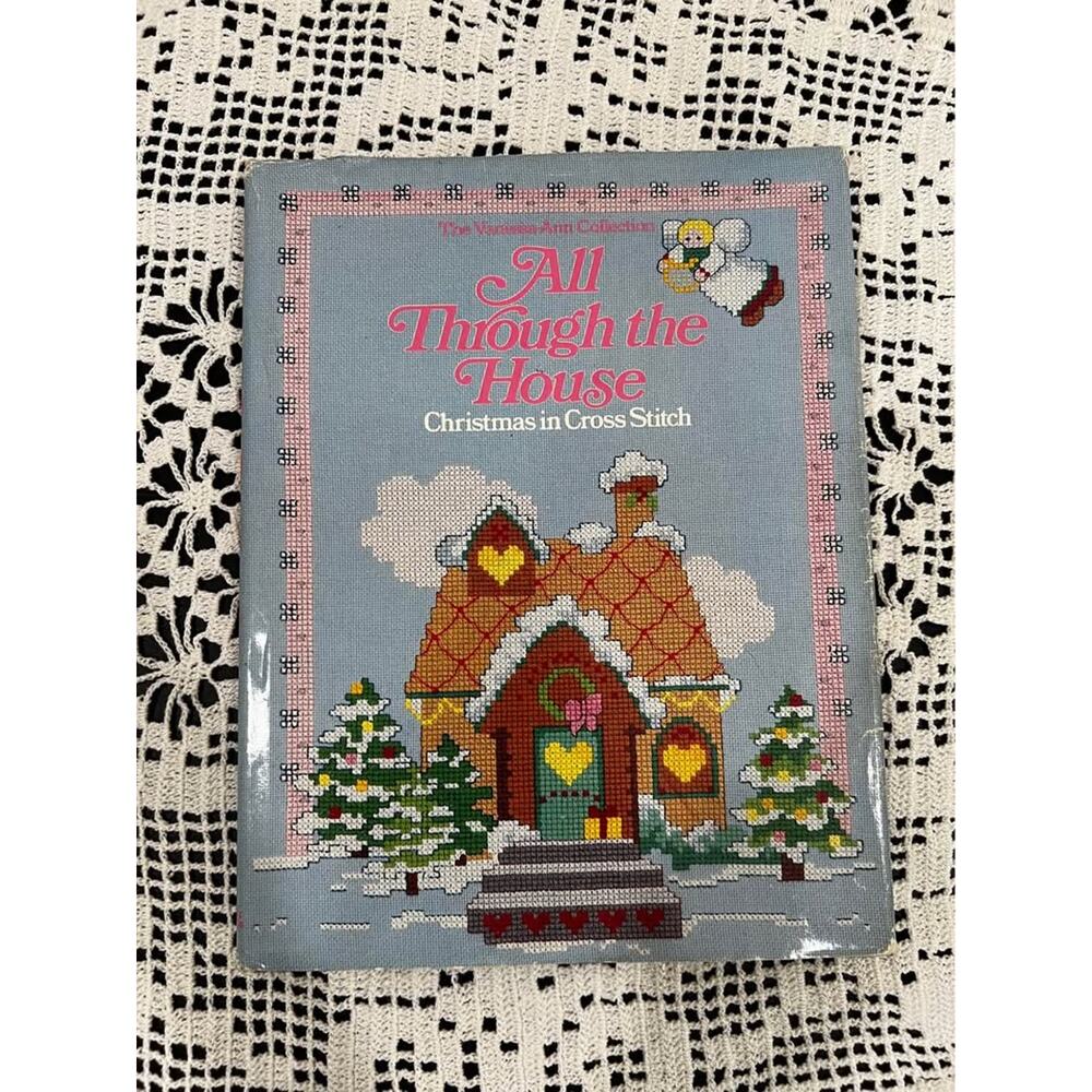 🎄✨ Vintage “All Through the House” Cross Stitch Book ✨🎄